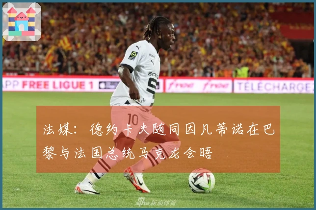 法媒：德约卡夫随同因凡蒂诺在巴黎与法国总统马克龙会晤